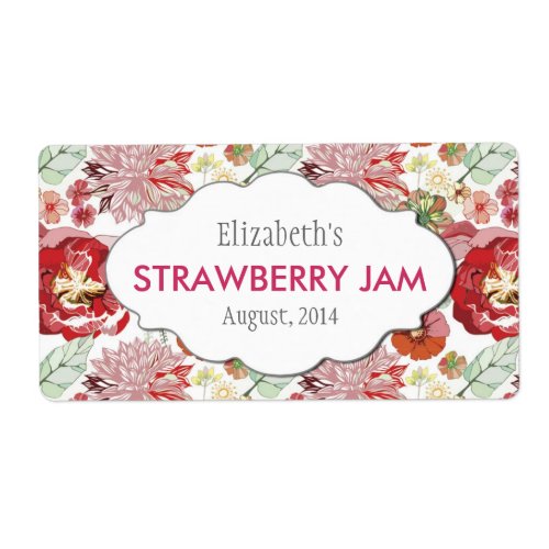 Custom Jam Sauce Canning or Product Labels
