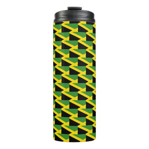 Custom Jamaica Flag Thermal Tumbler