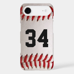 Custom Jersey Number Baseball Player Design iPhone 17 Air Case