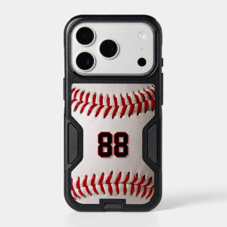 Custom Jersey Number Baseball Player Design iPhone 17 Pro Case