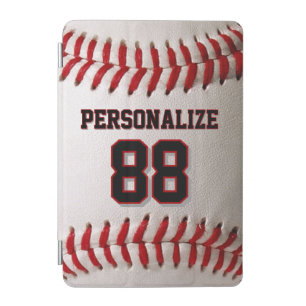 Custom Jersey Number & Name Baseball Player Design iPad Mini Cover