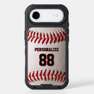 Custom Jersey Number & Name Baseball Player Design iPhone 17 Air Case