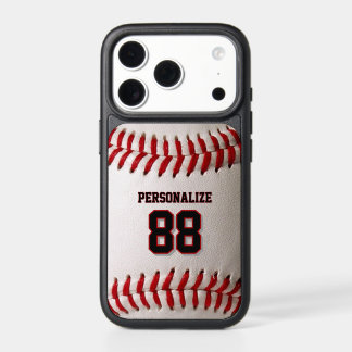 Custom Jersey Number & Name Baseball Player Design iPhone 17 Pro Case
