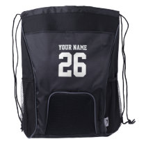 Custom jersey number sports drawstring backpack Custom jersey number sports drawstring backpack