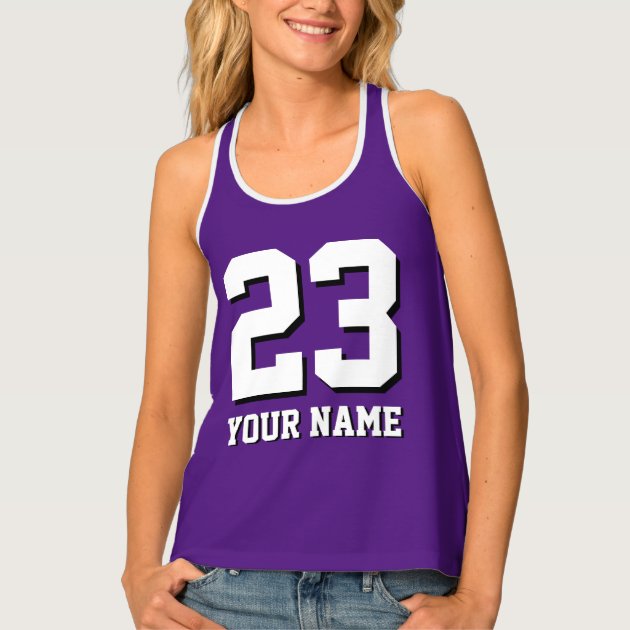 Custom jersey hot sale tank tops