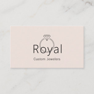 Custom Jewelers, Jewelry repair, Shop, Diamond Business Card