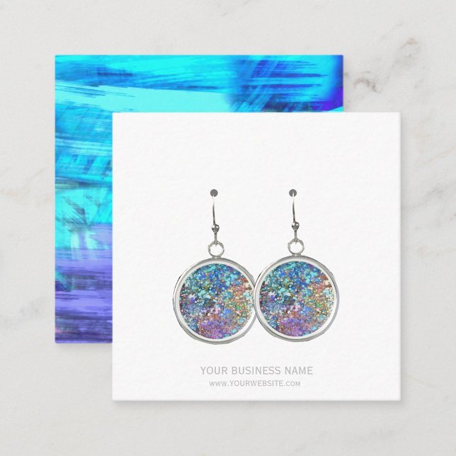 Custom Jewelry Earring Display Cards (Custom Jewelry Earring Display Cards for the Crafter or Artisan Jewelry Maker to display earrings)