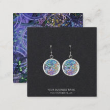 Custom Jewelry Earring Display Cards