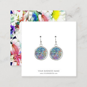 Custom Jewelry Earring Display Cards