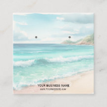 Custom Jewelry Earring Display Cards