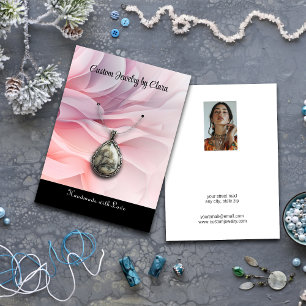 Custom Jewelry Profile Card