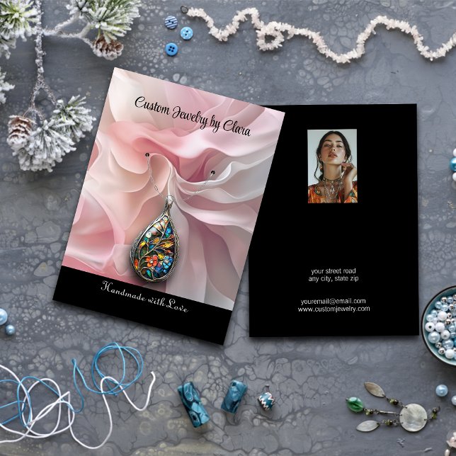 Custom Jewelry Profile Card (Creator Uploaded)