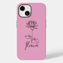 Custom July Water Lily Birth Flower Gift for Birth