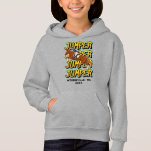 Custom Jumper Horse Event or Location Date Name Hoodie