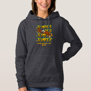 Custom Jumper Horse Event or Location Date Name Hoodie