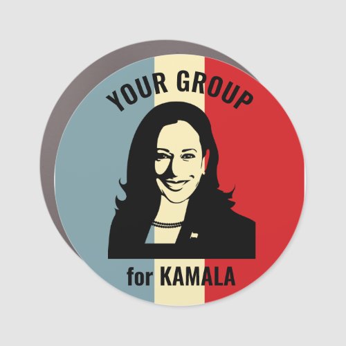 Custom Kamala Harris for President Patriotic  Car Magnet