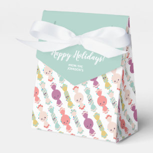 Custom Kawaii Smiling Candy Favor Gift Box