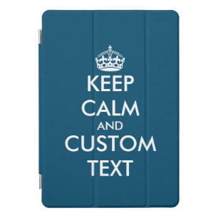 Custom keep calm 8th Gen iPad 10.2 Retina  iPad Pro Cover