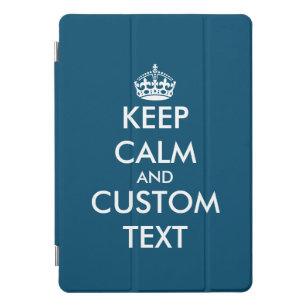 Custom keep calm 8th Gen iPad 10.2 Retina  iPad Pro Cover