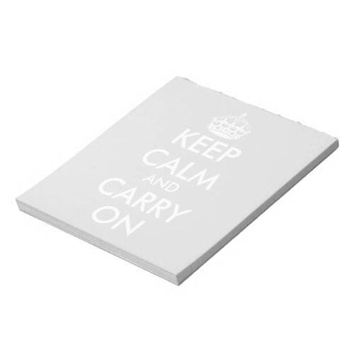 Custom Keep calm note pads bulk gift idea