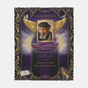Custom Keepsake Fleece Blanket