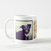Custom Keepsake Pet Photo Gift Coffee Mug (Left)