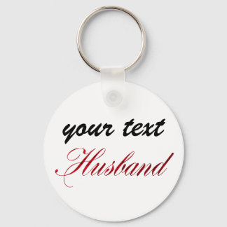 custom  keychain - husband
