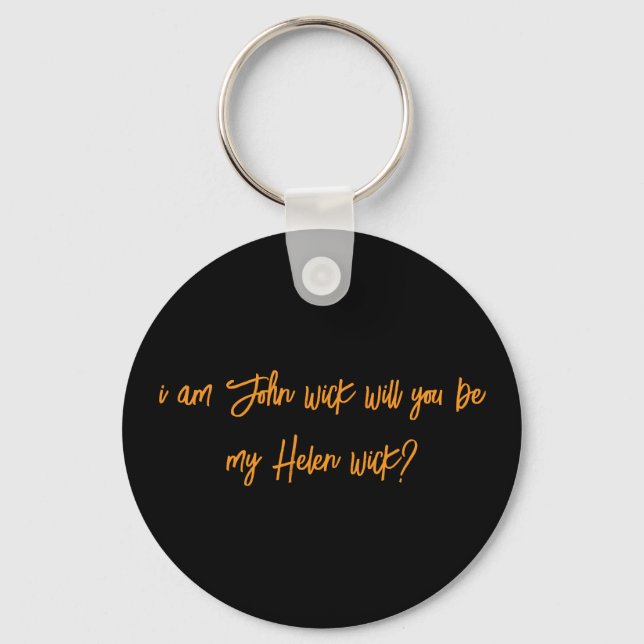 Custom Keychain Stylish Personalized Key Ring (Front)