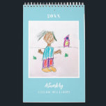 Custom Kids' Art Keepsake Christmas Gift Calendar<br><div class="desc">Create a one-of-a-kind calendar designed with your child’s artwork! This custom calendar is a thoughtful way to showcase their creativity and makes a perfect holiday gift for grandparents, parents, teachers, or anyone who loves handmade keepsakes. Each month features a different masterpiece, turning your child’s drawings into a unique, year-round treasure....</div>