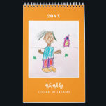 Custom Kids' Art Keepsake Christmas Gift Calendar<br><div class="desc">Create a one-of-a-kind calendar designed with your child’s artwork! This custom calendar is a thoughtful way to showcase their creativity and makes a perfect holiday gift for grandparents, parents, teachers, or anyone who loves handmade keepsakes. Each month features a different masterpiece, turning your child’s drawings into a unique, year-round treasure....</div>