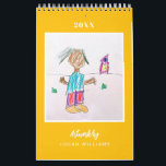 Custom Kids' Art Keepsake Christmas Gift Calendar<br><div class="desc">Create a one-of-a-kind calendar designed with your child’s artwork! This custom calendar is a thoughtful way to showcase their creativity and makes a perfect holiday gift for grandparents, parents, teachers, or anyone who loves handmade keepsakes. Each month features a different masterpiece, turning your child’s drawings into a unique, year-round treasure....</div>