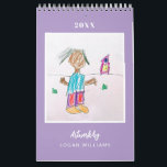 Custom Kids' Art Keepsake Christmas Gift Calendar<br><div class="desc">Create a one-of-a-kind calendar designed with your child’s artwork! This custom calendar is a thoughtful way to showcase their creativity and makes a perfect holiday gift for grandparents, parents, teachers, or anyone who loves handmade keepsakes. Each month features a different masterpiece, turning your child’s drawings into a unique, year-round treasure....</div>