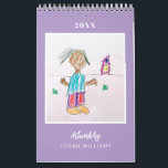 Custom Kids' Art Keepsake Christmas Gift Calendar<br><div class="desc">Create a one-of-a-kind calendar designed with your child’s artwork! This custom calendar is a thoughtful way to showcase their creativity and makes a perfect holiday gift for grandparents, parents, teachers, or anyone who loves handmade keepsakes. Each month features a different masterpiece, turning your child’s drawings into a unique, year-round treasure....</div>