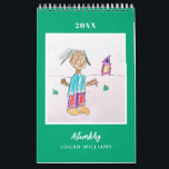 Custom Kids' Art Keepsake Christmas Gift Calendar<br><div class="desc">Create a one-of-a-kind calendar designed with your child’s artwork! This custom calendar is a thoughtful way to showcase their creativity and makes a perfect holiday gift for grandparents, parents, teachers, or anyone who loves handmade keepsakes. Each month features a different masterpiece, turning your child’s drawings into a unique, year-round treasure....</div>