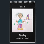 Custom Kids' Art Keepsake Christmas Gift Calendar<br><div class="desc">Create a one-of-a-kind calendar designed with your child’s artwork! This custom calendar is a thoughtful way to showcase their creativity and makes a perfect holiday gift for grandparents, parents, teachers, or anyone who loves handmade keepsakes. Each month features a different masterpiece, turning your child’s drawings into a unique, year-round treasure....</div>