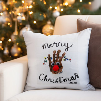 Custom Kids' Art Keepsake Throw Pillow