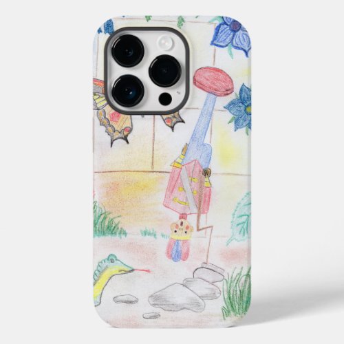 Custom Kids Artwork Nutcracker toy butterfly  Case_Mate iPhone 14 Pro Case