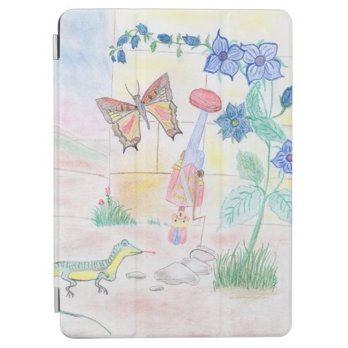 Custom Kids Artwork Nutcracker toy butterfly  iPad Air Cover