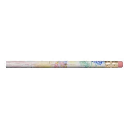 Custom Kids Artwork Nutcracker toy butterfly  Pencil