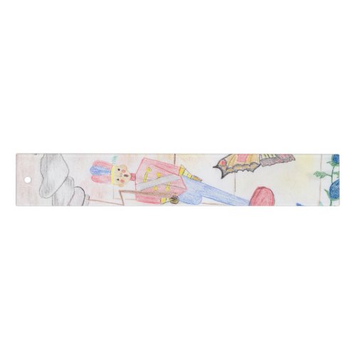 Custom Kids Artwork Nutcracker toy butterfly  Ruler