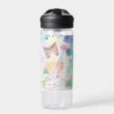 Personalized Pretty Butterfly Water Bottle