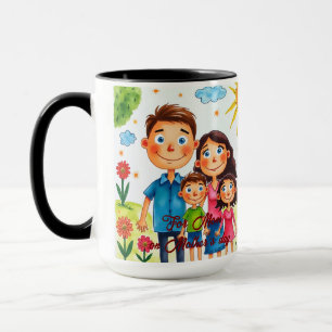 Custom Kids Artwork  Personalized Keepsake Gift Mug