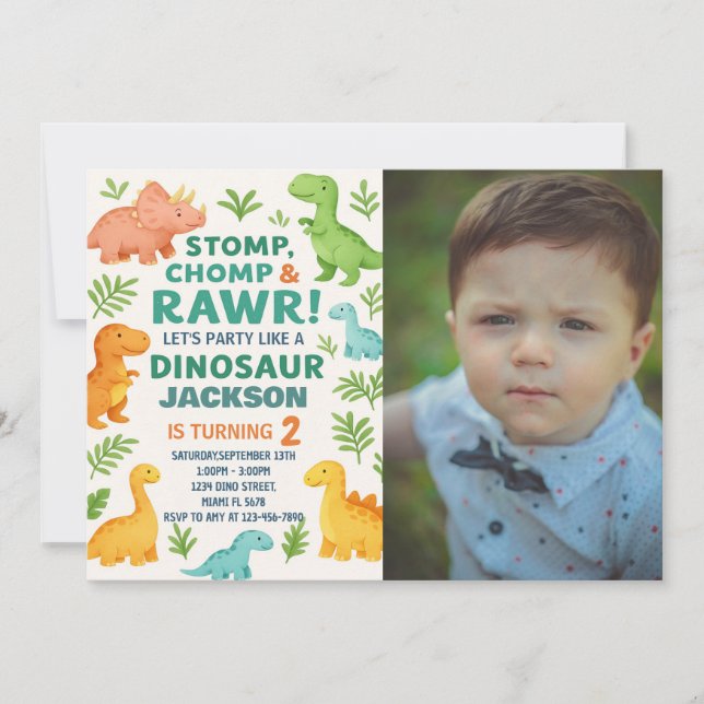 Custom Kids Birthday Card for Boys & Girls (Front)