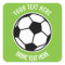 Custom kids Birthday party favor soccer ball sport