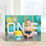 Custom Kids Birthday Photo Thank You Card<br><div class="desc">Express your gratitude with a custom-printed thank you card featuring a sweet photo from your child's birthday celebration. This personalized card beautifully captures the joy of the occasion, making it a meaningful way to show appreciation to family and friends. With high-quality printing, every smile and moment is vividly preserved, turning...</div>