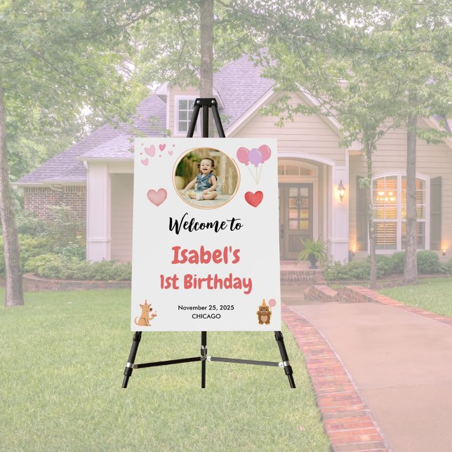 Custom Kids Birthday Welcome Sign  (Creator Uploaded)