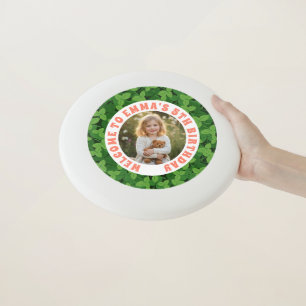 Custom Kids Birthday Wham-O Frisbee with Photo