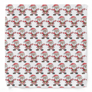 Custom Kids Christmas Drawing Bandana