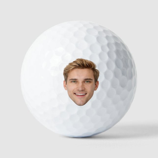 Custom kids Face Funny  Party Personalized  Golf Balls (Front)