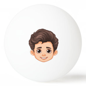 Custom kids Face Funny  Party Personalized  Ping Pong Ball